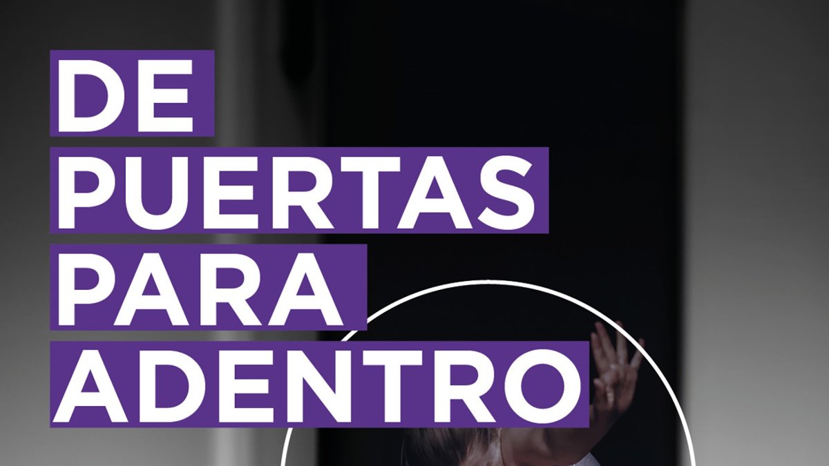 Cartel promocional del acto de sensibilización