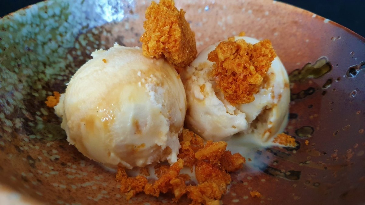 Helado de Honeycomb (Caramelo de Miel )