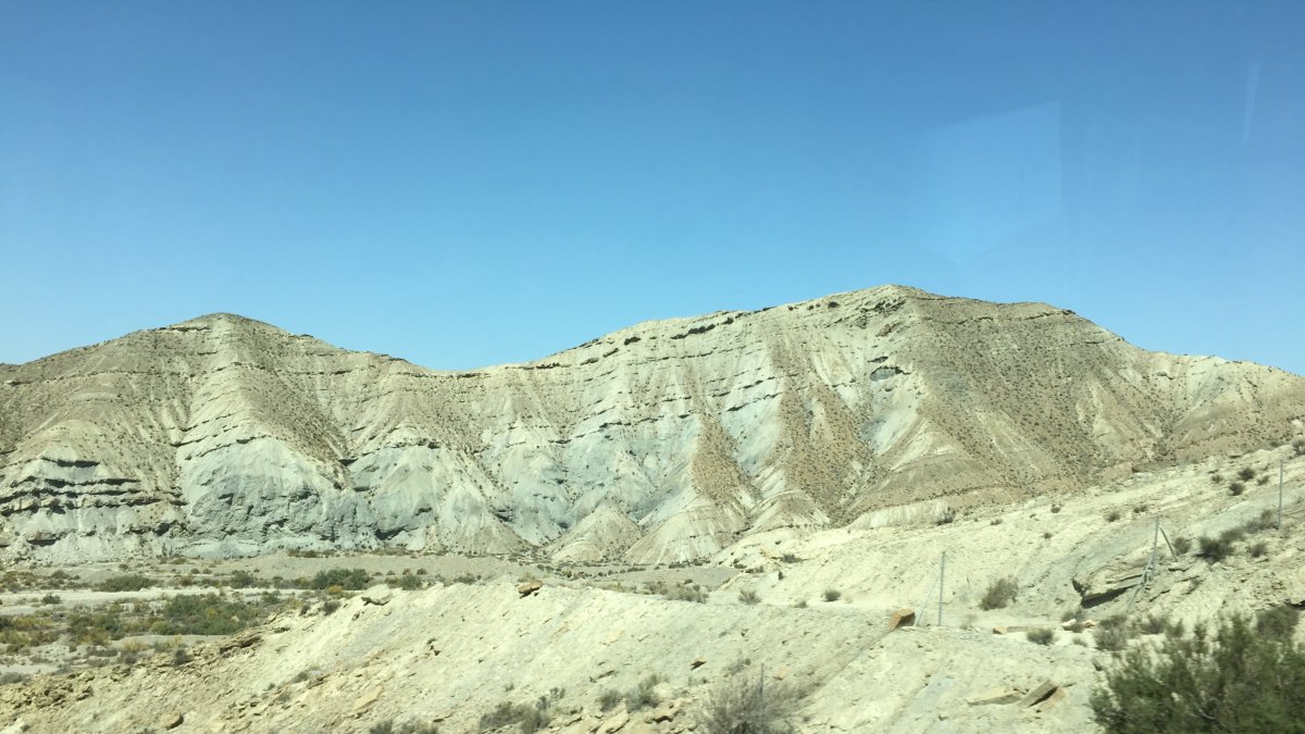 Imagen del desierto de Tabernas.