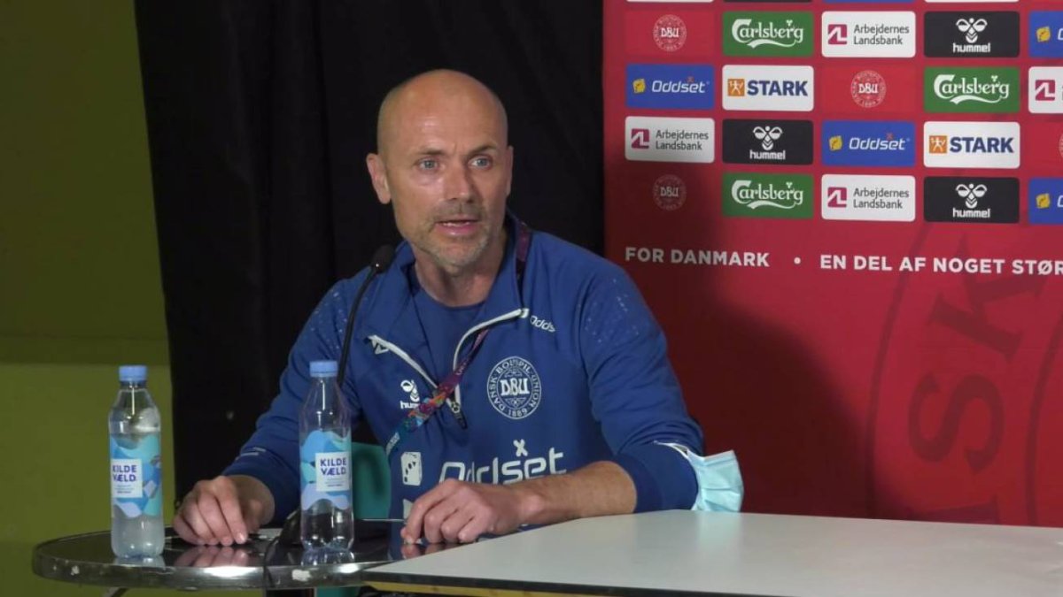 El médico de Dinamarca ha informado del estado del jugador.