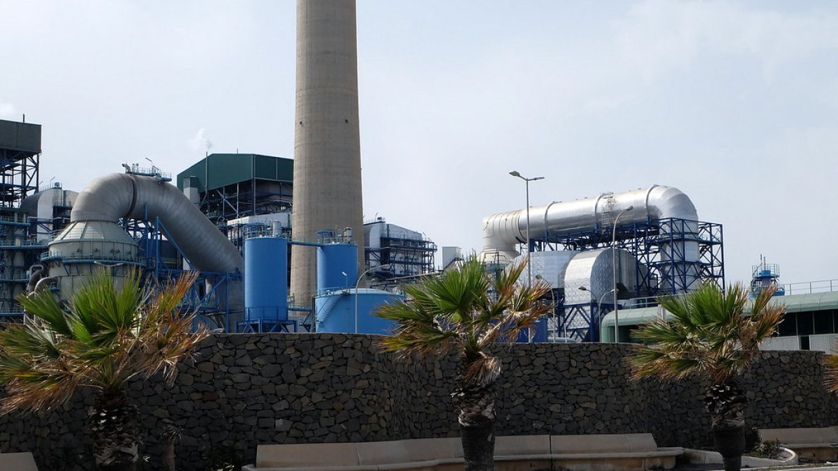 Unidad de producción térmica de la Central Litoral.