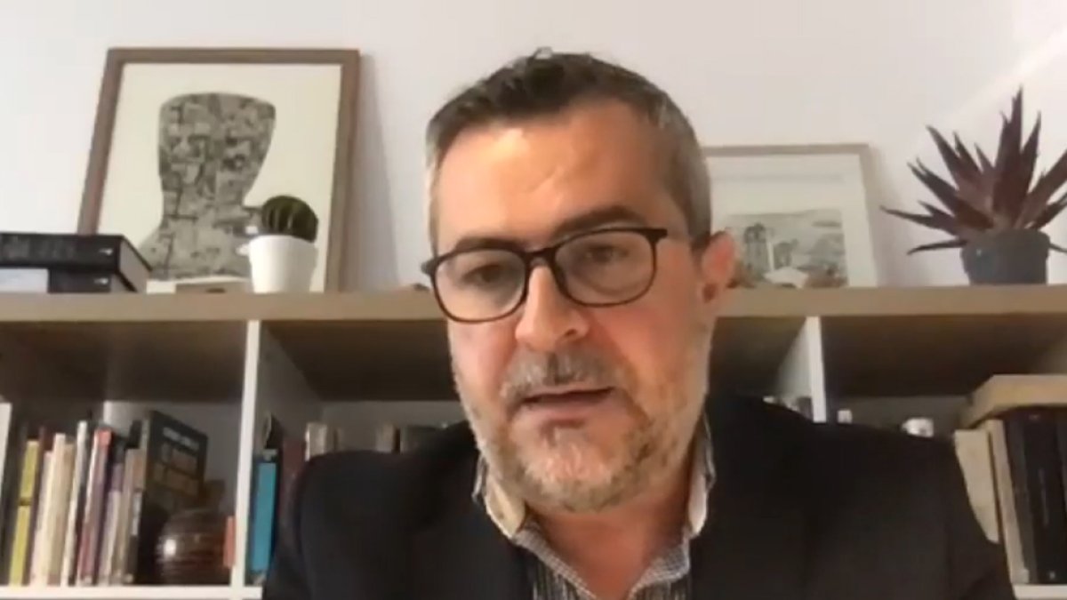 Juan Antonio Lorenzo, portavoz del PSOE en Diputación.