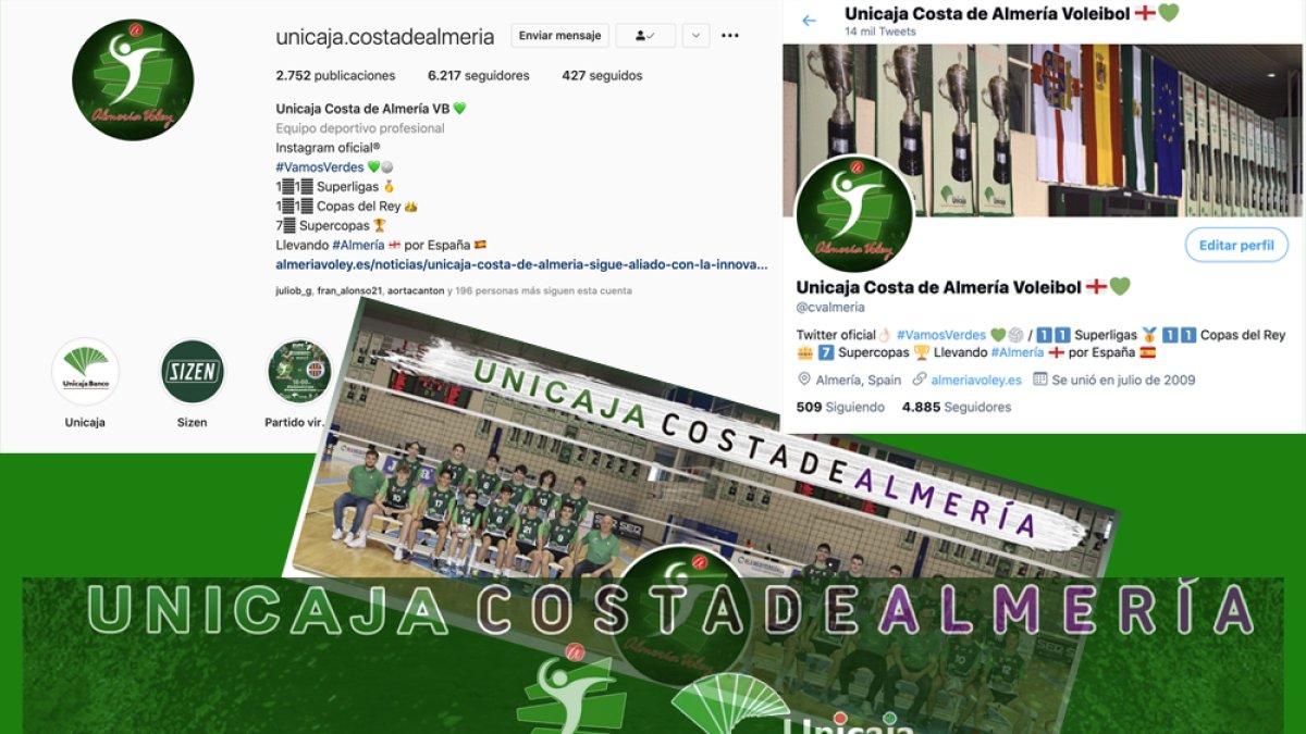 Unicaja Costa de Almería apuesta por las redes sociales.
