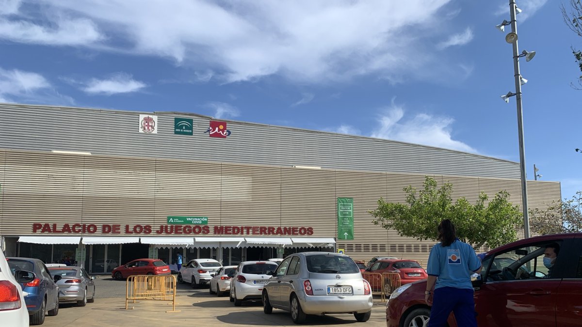 Vacunato del Palacio de los Juegos del Mediterráneo