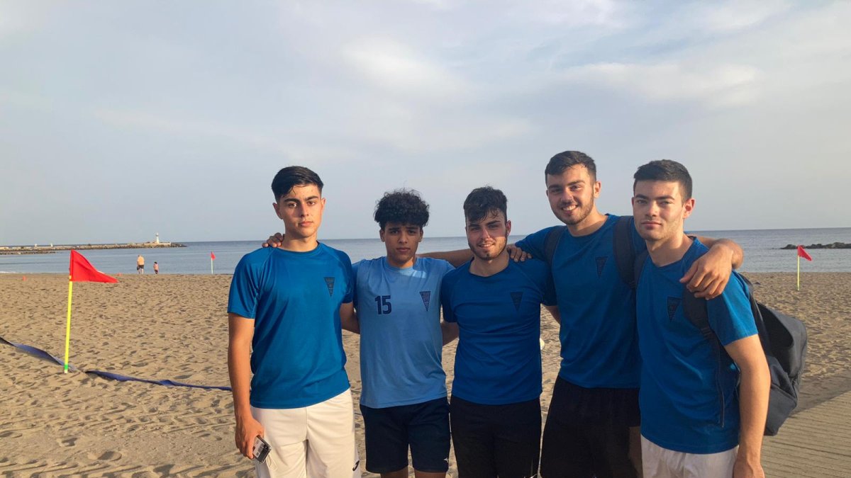 Los celestes elegidos para defender a la Selección de Almería.