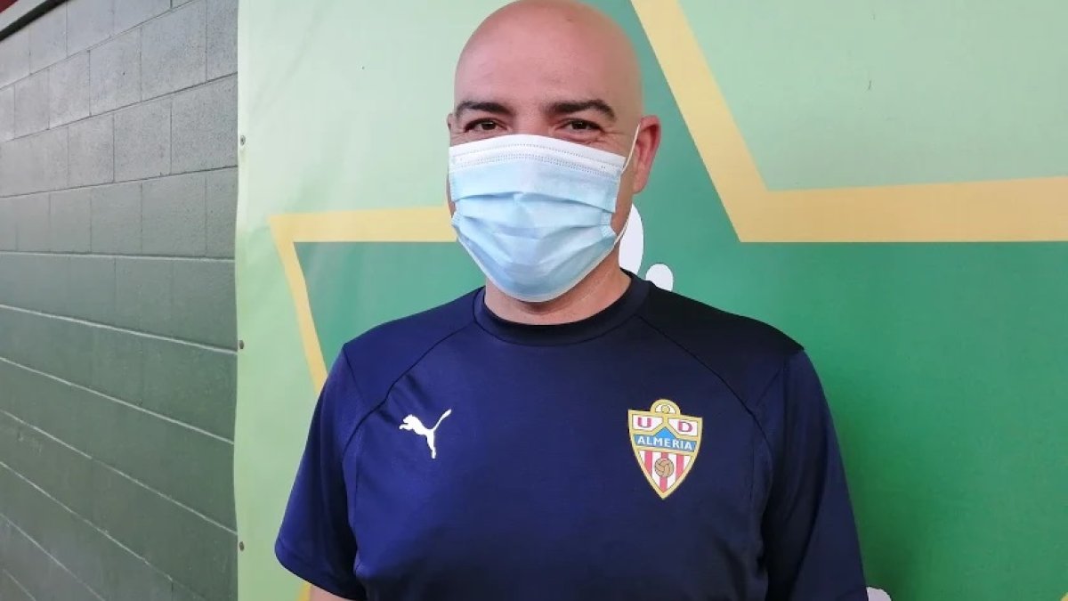 Miguel Compán ha cerrado una etapa como entrenador en el Almería.