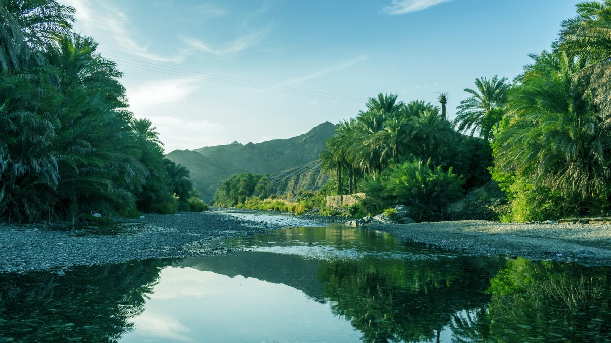 Paisaje de Oman.