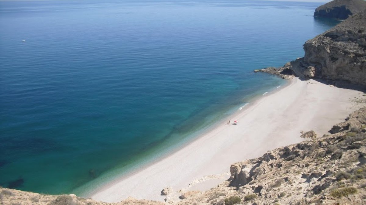 La Playa de Los Muertos, en Carboneras.