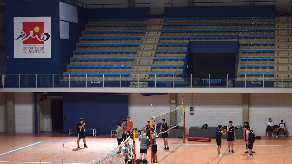 Todo preparado para volver a disfrutar del voleibol.