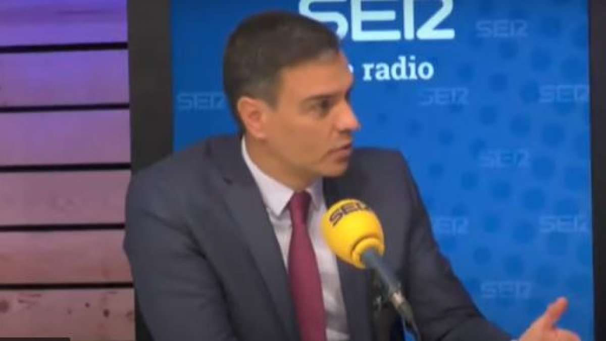 Pedro Sánchez, presidente del Gobierno.
