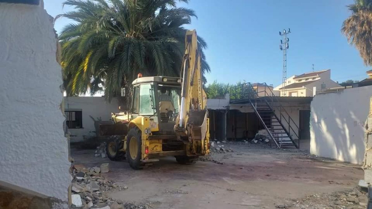 Obras en El Palmeral iniciadas este miércoles.