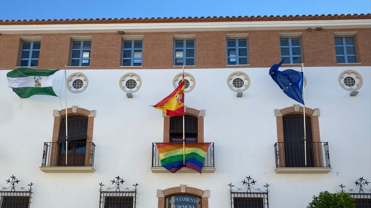 Fachada del Ayuntamiento de Purchena.