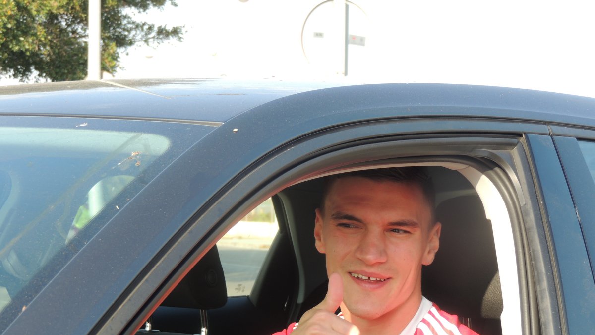 Nikola Maras cumplirá la tercera temporada en el Almería.