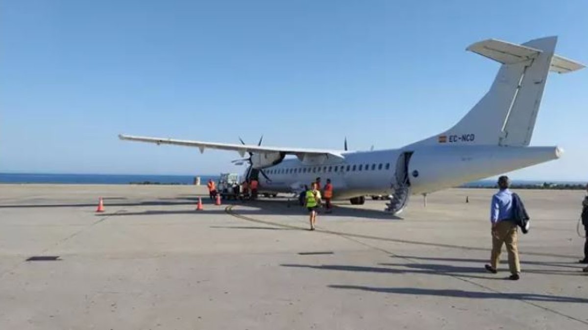 Vuelo Almería-Sevilla.