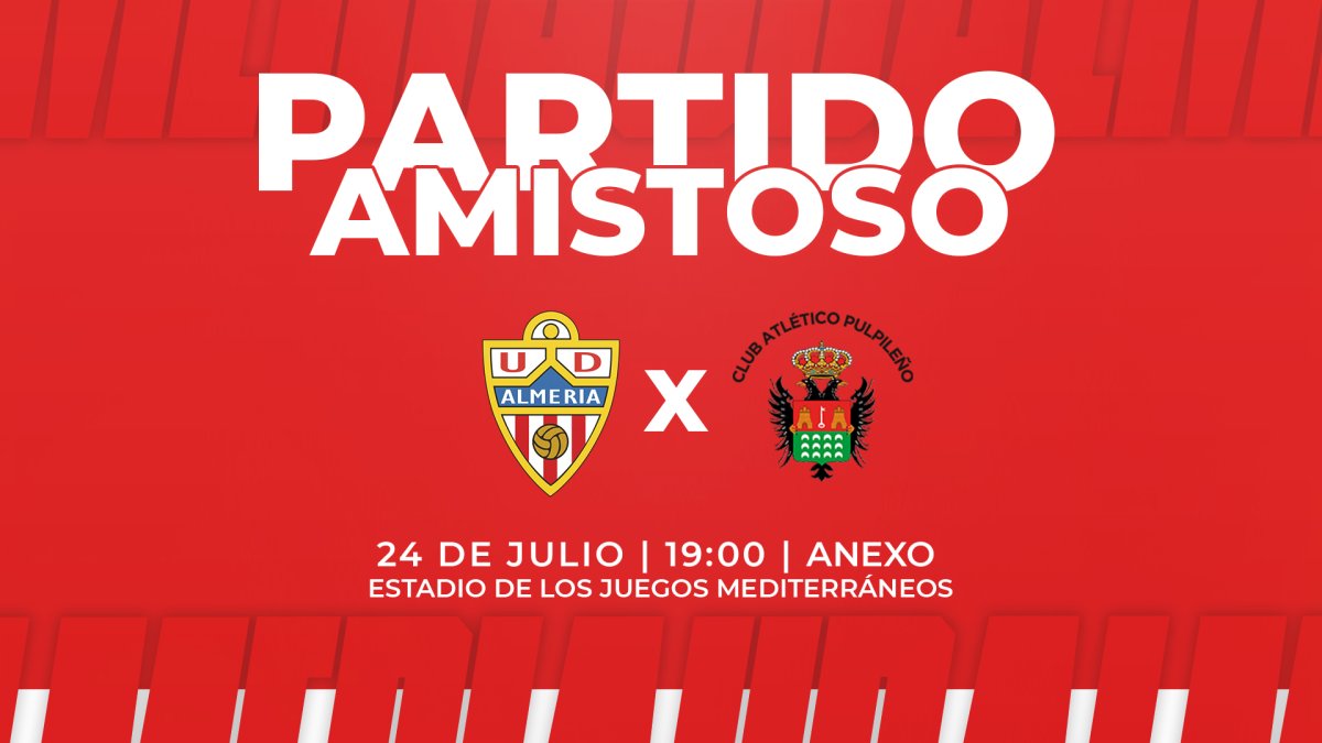 El Almería se enfrentará al Atlético Pulpileño la semana que viene.