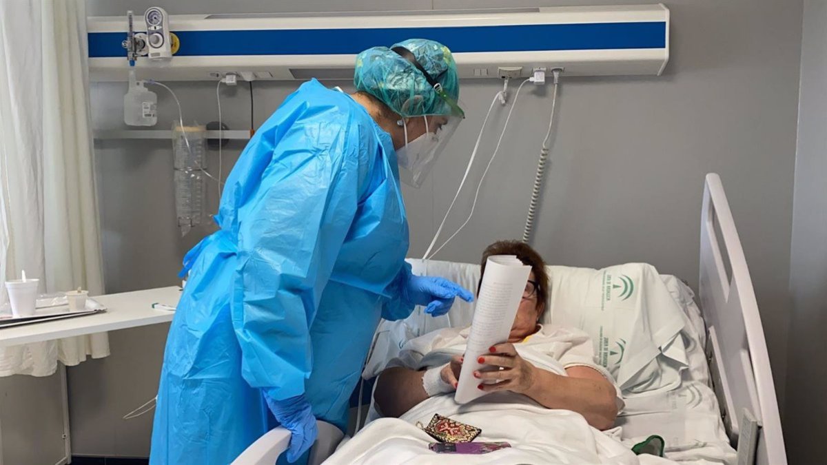 La gran mayoría de los hospitalizados no están vacunados en Andalucía.