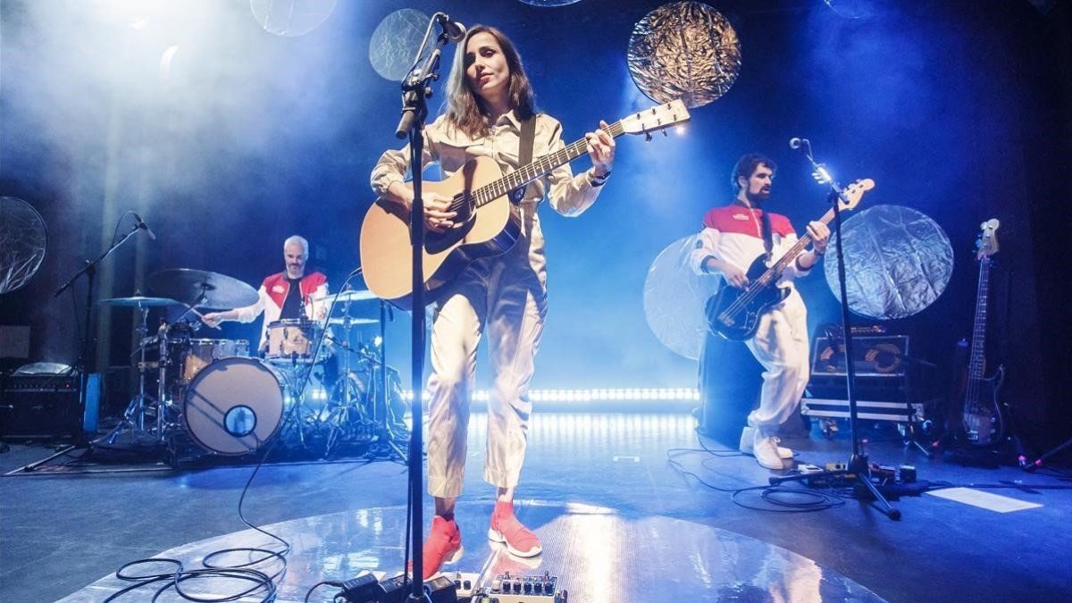 Zahara en concierto.