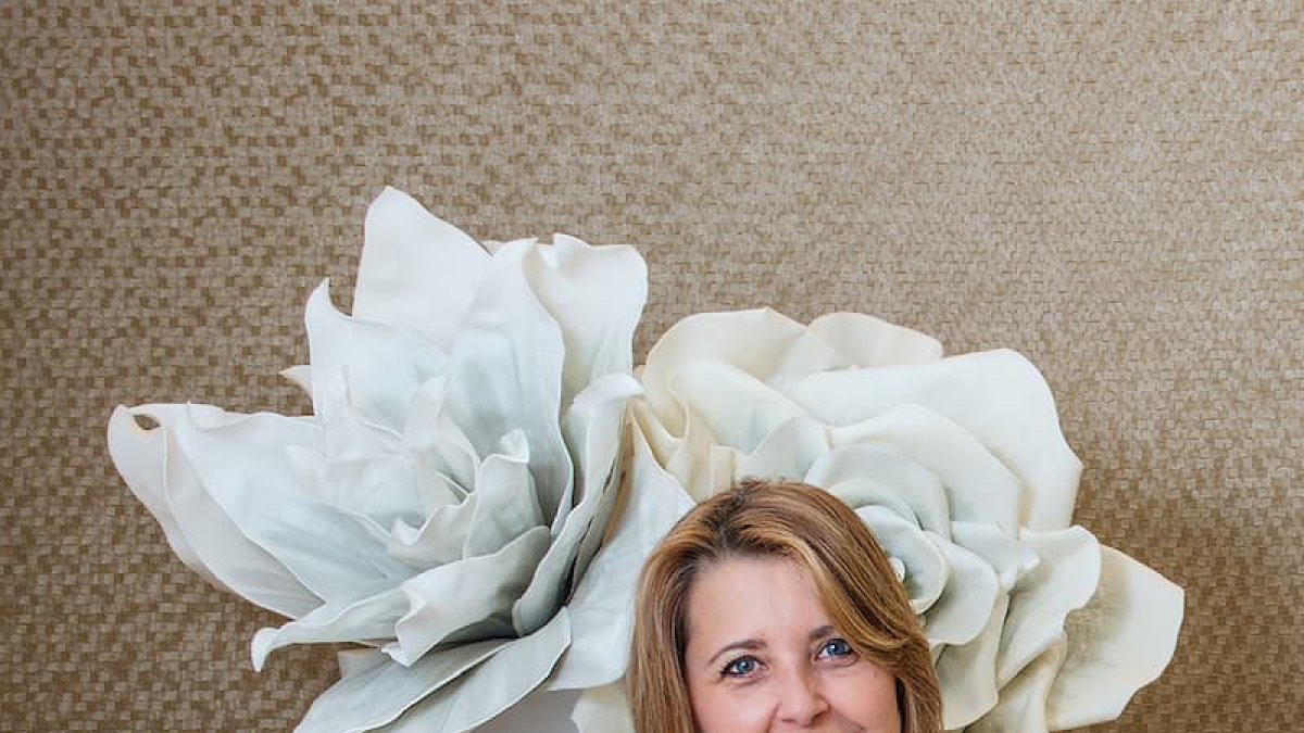 Loles Amalfi posa en la Clínica.