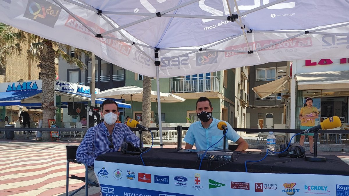El concejal de Promoción de la capital, Carlos Sánchez, ha acudido a La SER para contar todas las actividades que ofrece Almería este verano