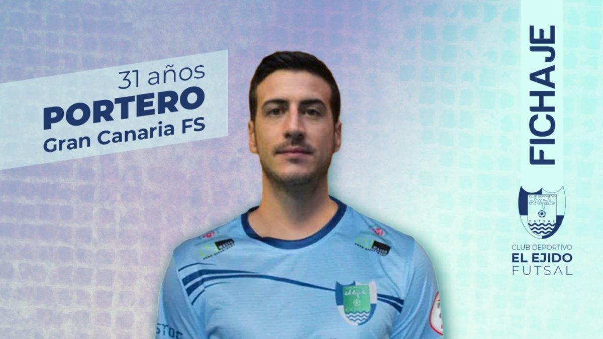 Víctor López refuerza la portería ejidense para la próxima Liga.