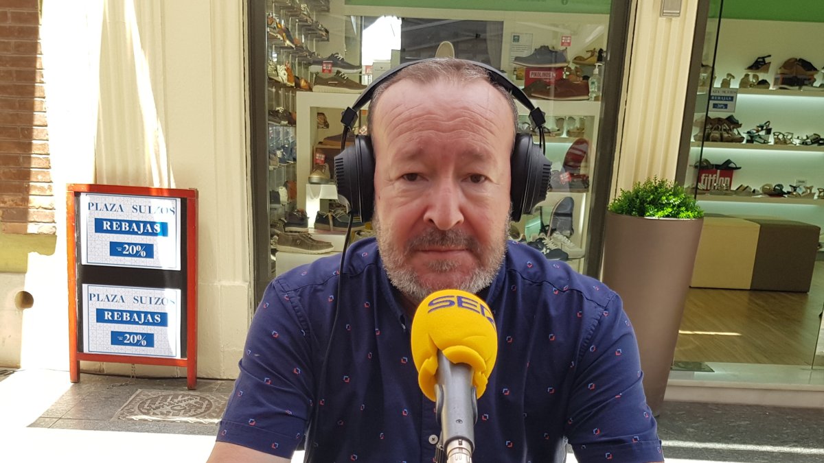 Joaquín Amérigo en el programa HoyxHoy de la Cadena SER.