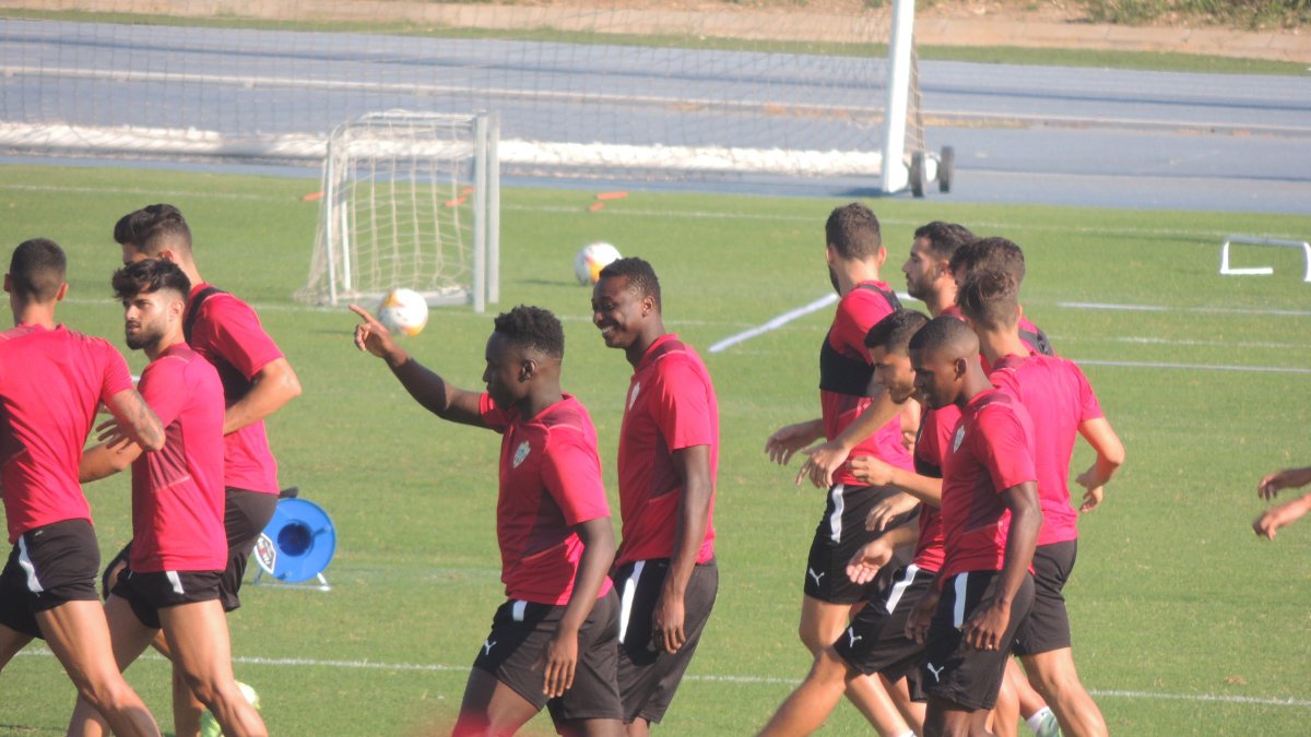 Primera parte del entrenamiento.