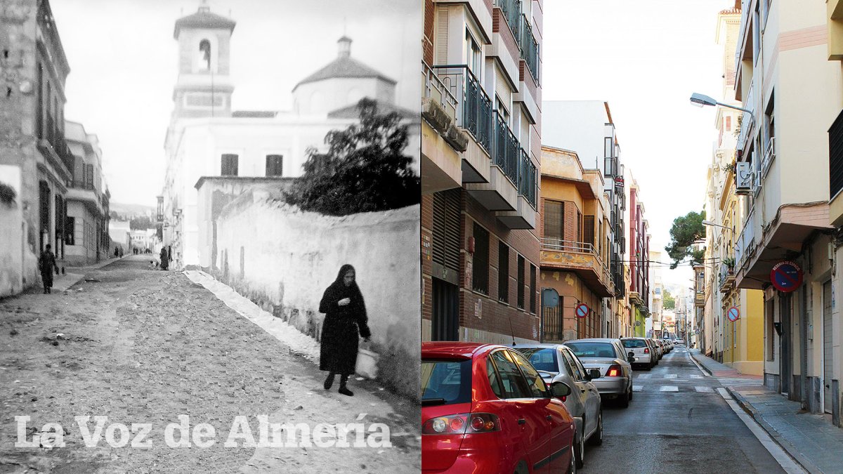 Jesús de Perceval era una cuesta empinada que bajaba desde el cerro de las Cruces hasta la calle Cámaras.