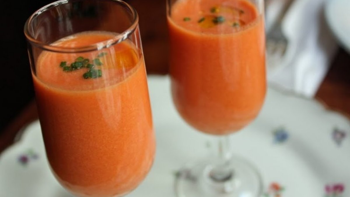 El gazpacho, protagonista de la cena de hoy.