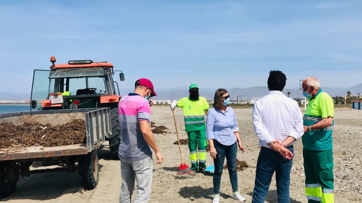 Las playas de El Ejido han recibido un certificado de calidad y seguridad.