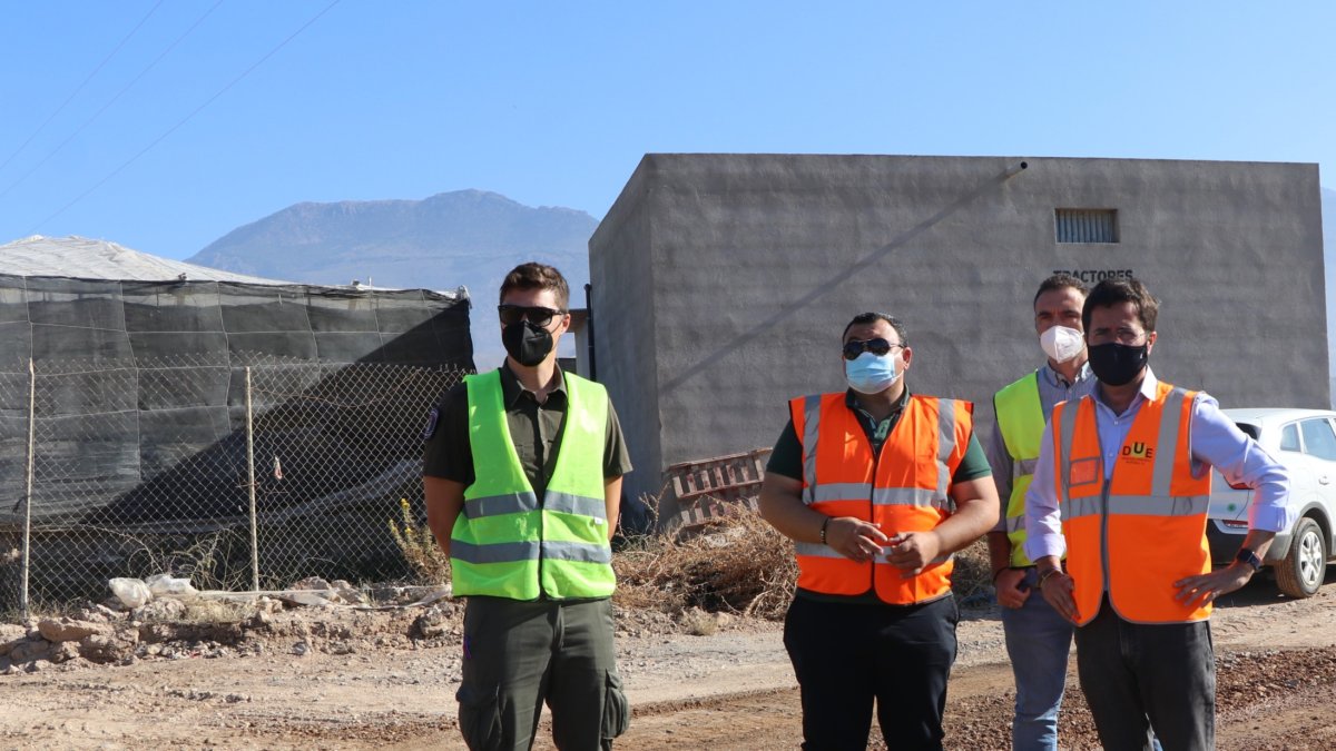 Obras en el camino rural de la Galiana