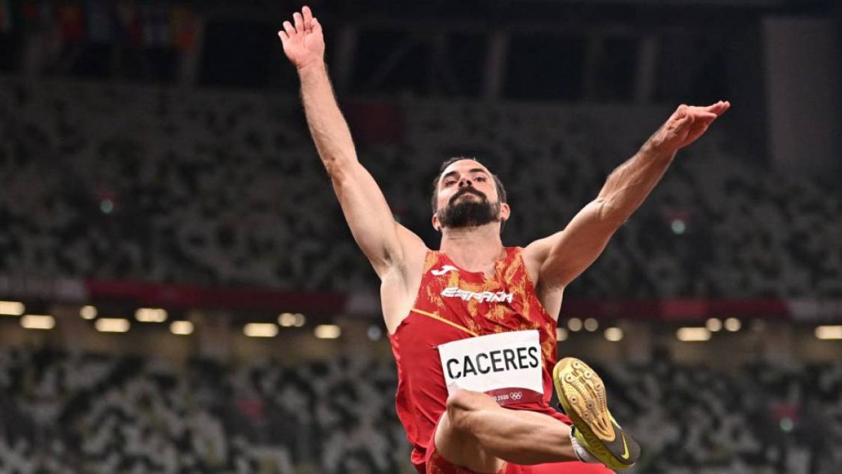 El atleta español estuvo muy cerca de la medalla.