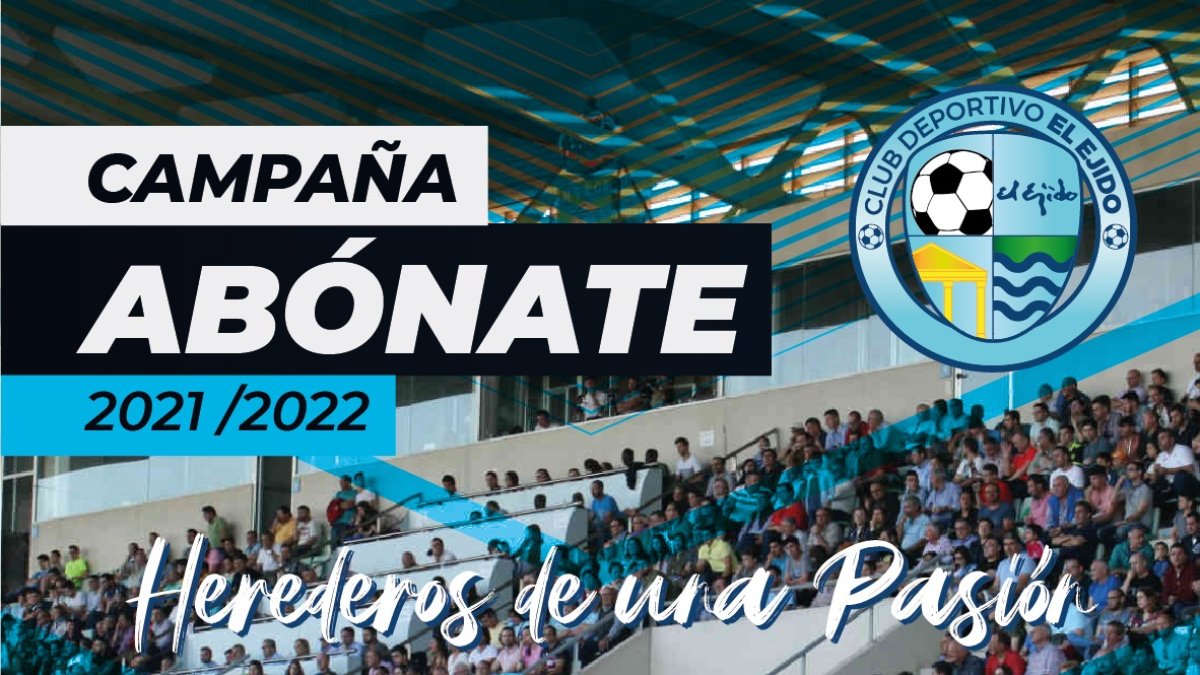 Cartel de la campaña de abonados.