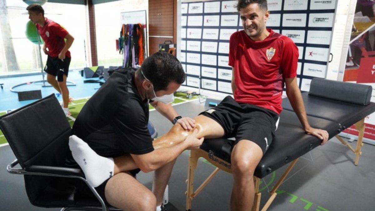 Villar se pone a punto.