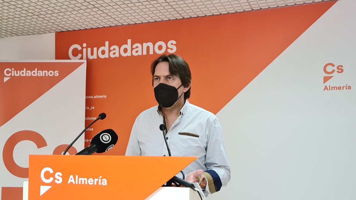 Rafael Burgos, coordinador provincial de Ciudadanos.