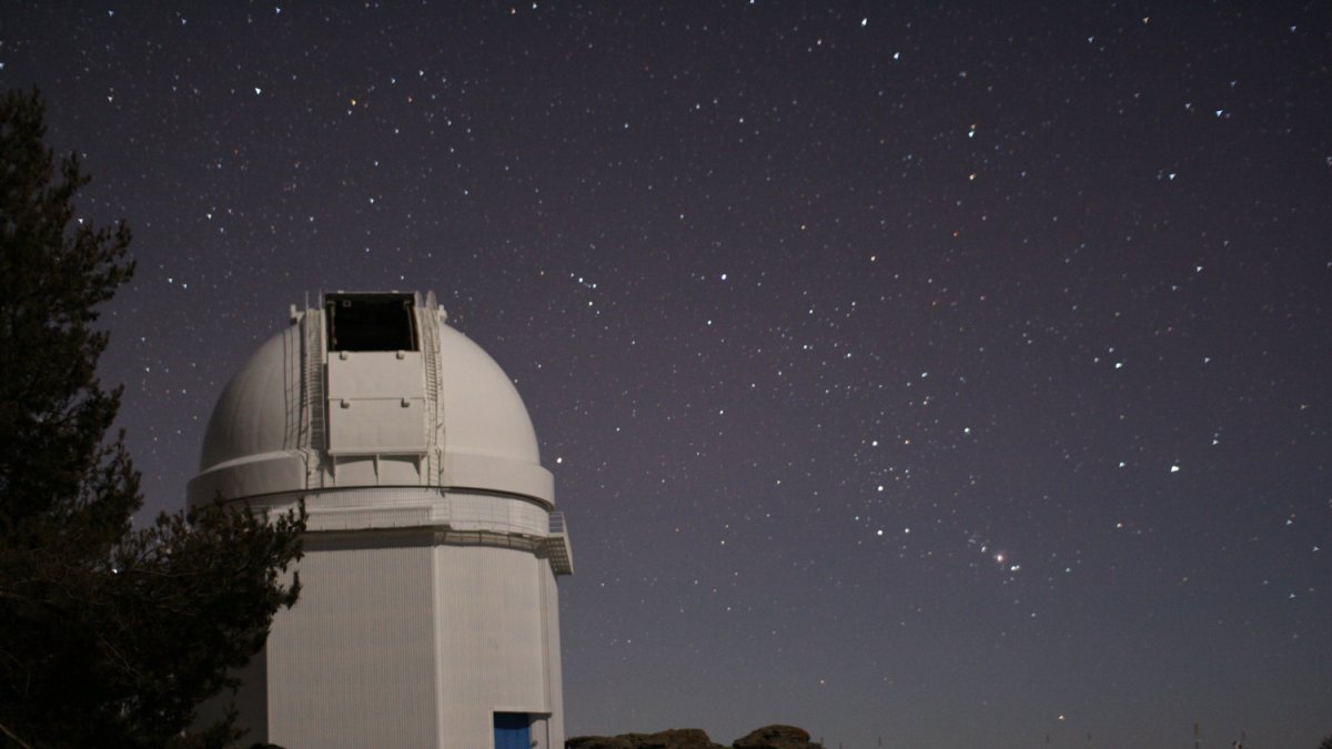 El observatorio de Calar Alto está en uno de los espacios menos contaminados.