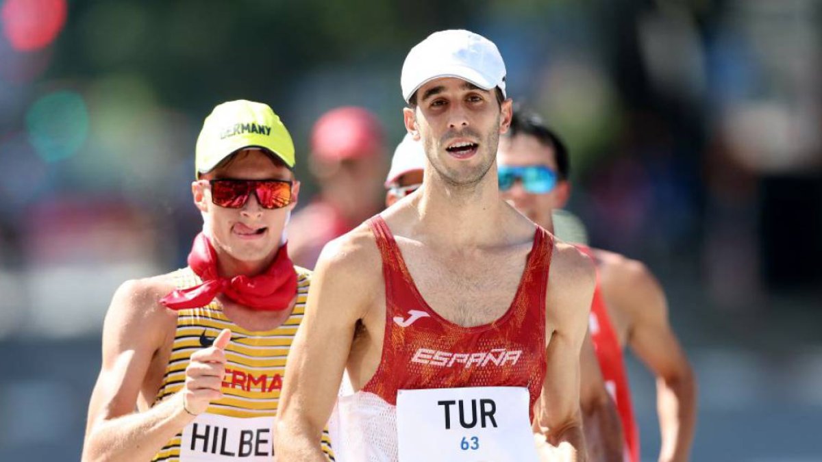 Marc Tur tuvo en sus manos la medalla.