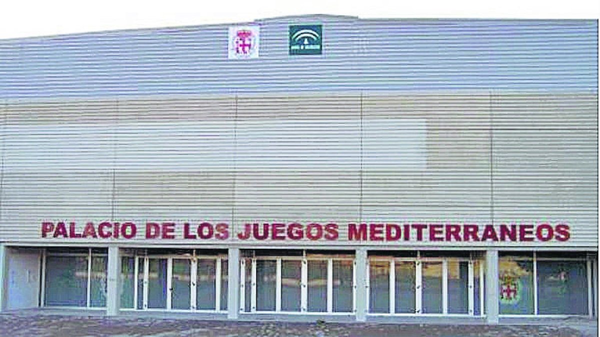 Fachada del Palacio de los Juegos Mediterráneos