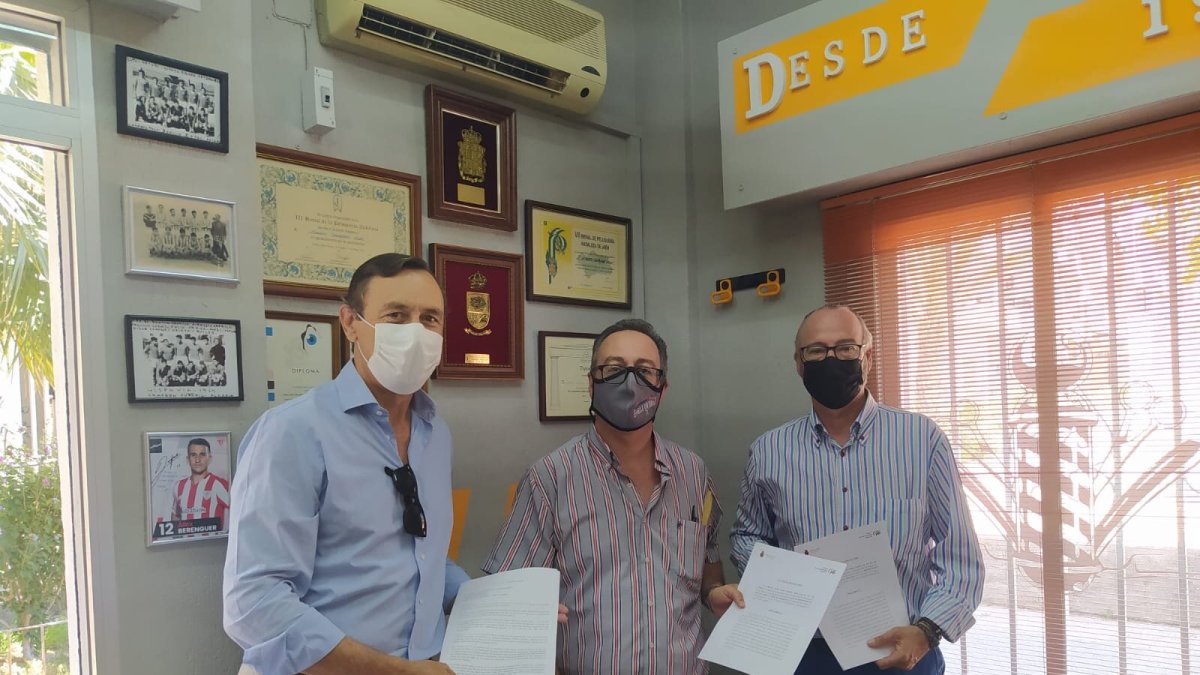 Rafael Hernando, Alberto Contreras y Luis Rogelio Rodrógiez