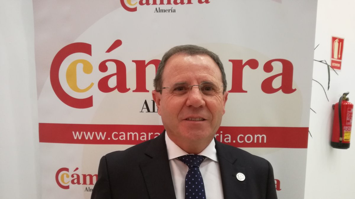 Jerónimo Parra, presidente de la Cámara e impulsor de la iniciativa