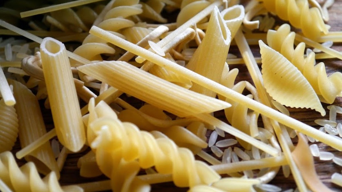 La pasta, gran protagonista de hoy.
