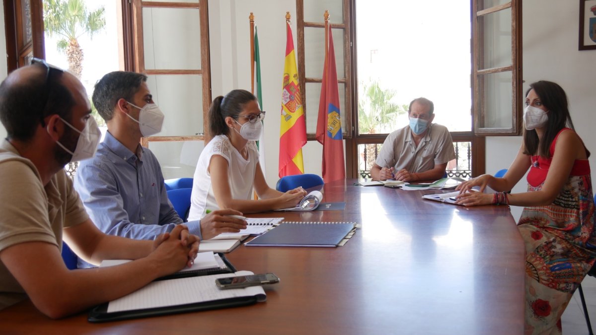 Imagen de la reunión mantenida.