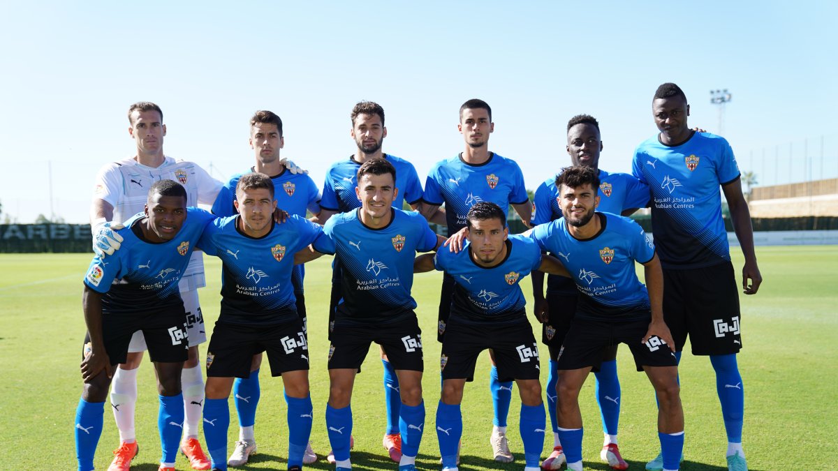 El último once de la pretemporada.