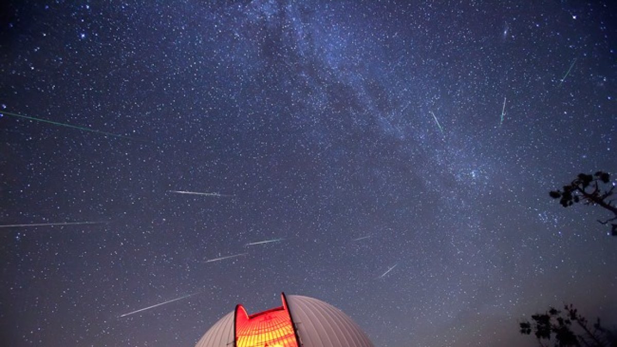 Las perseidas dejan imágenes espectaculares.