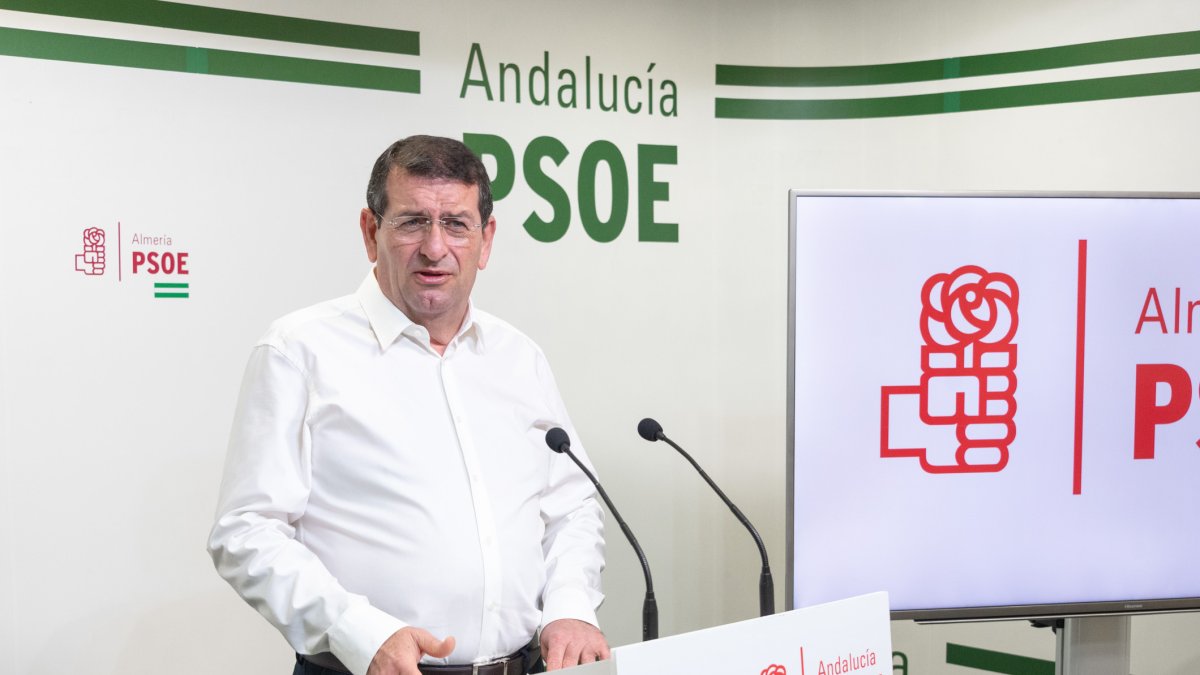 El portavoz de la oposición en Vera, Martín Gerez.