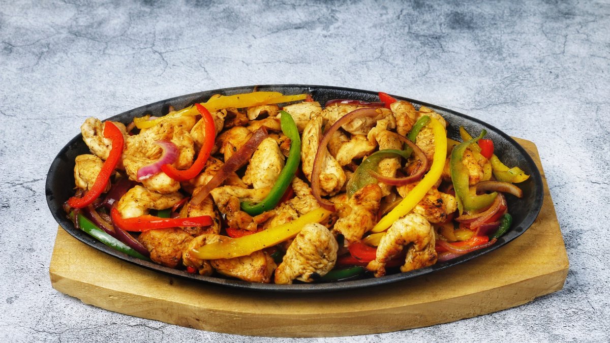 Fajitas, de lo mejor de la cocina mexicana.