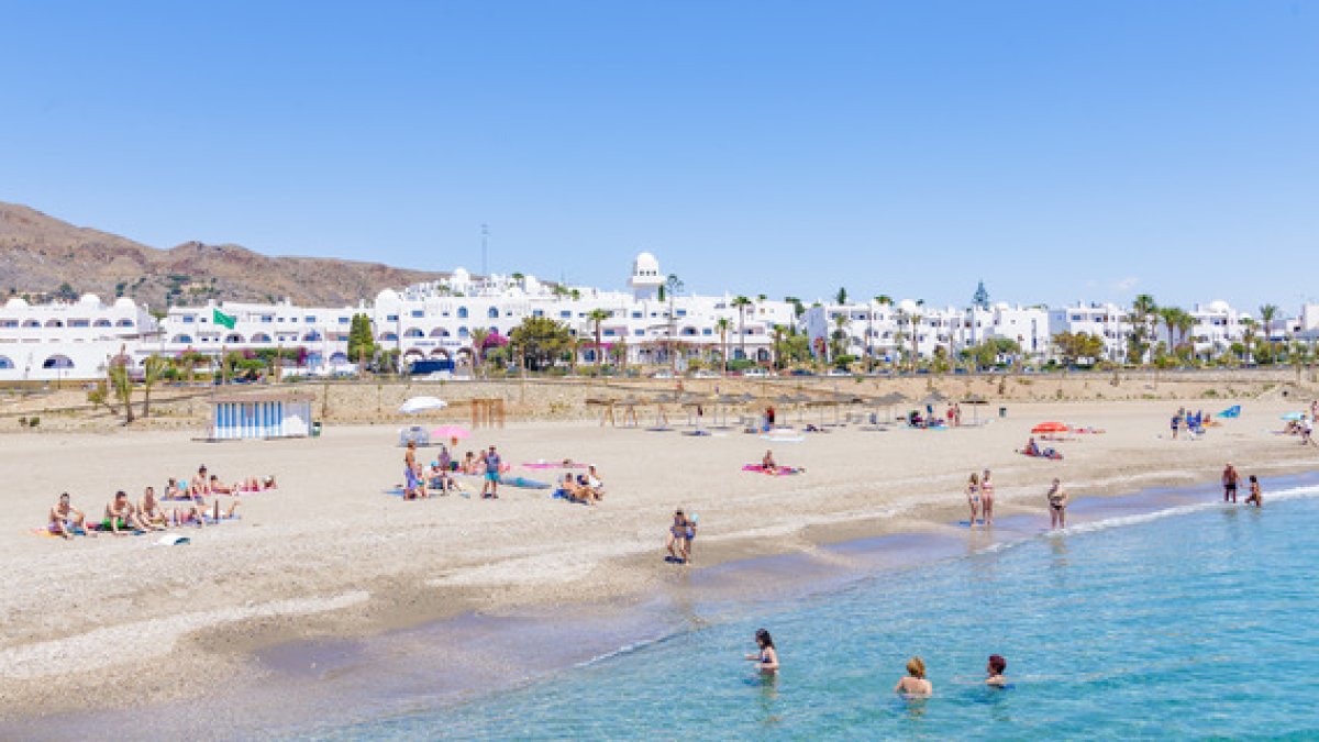 Playa de Mojácar, en una imagen de archivo.