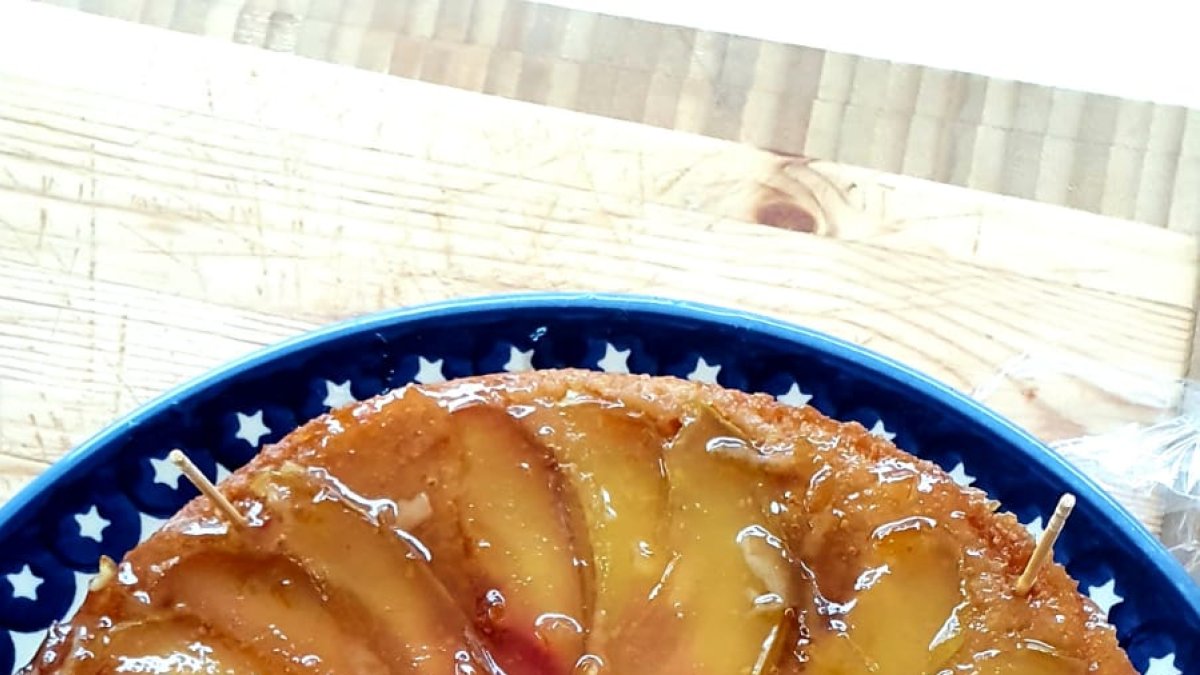 Bizcocho de Ciruelas caramelizadas