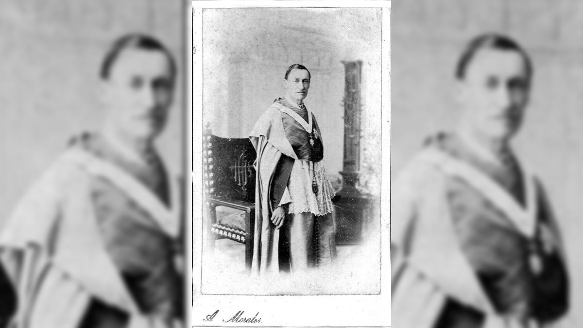 José María Navarro Darax retratado por el fotógrafo Agustín Morales.