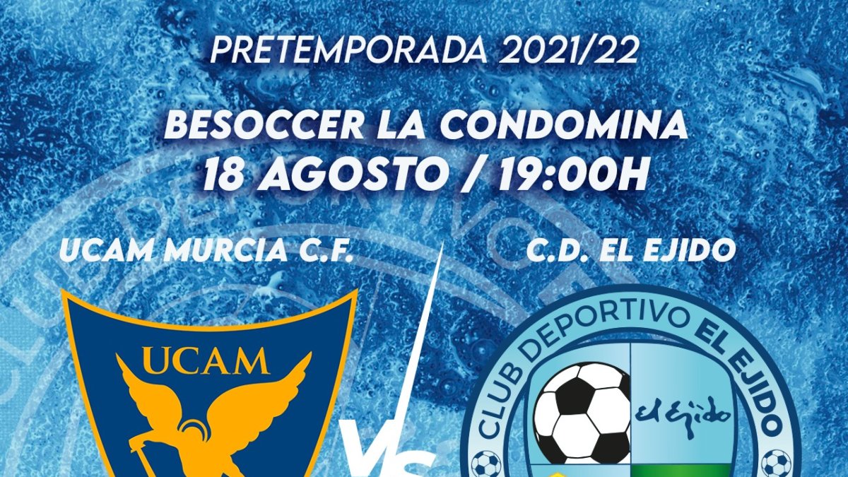 cartel del nuevo partido para el club celeste.