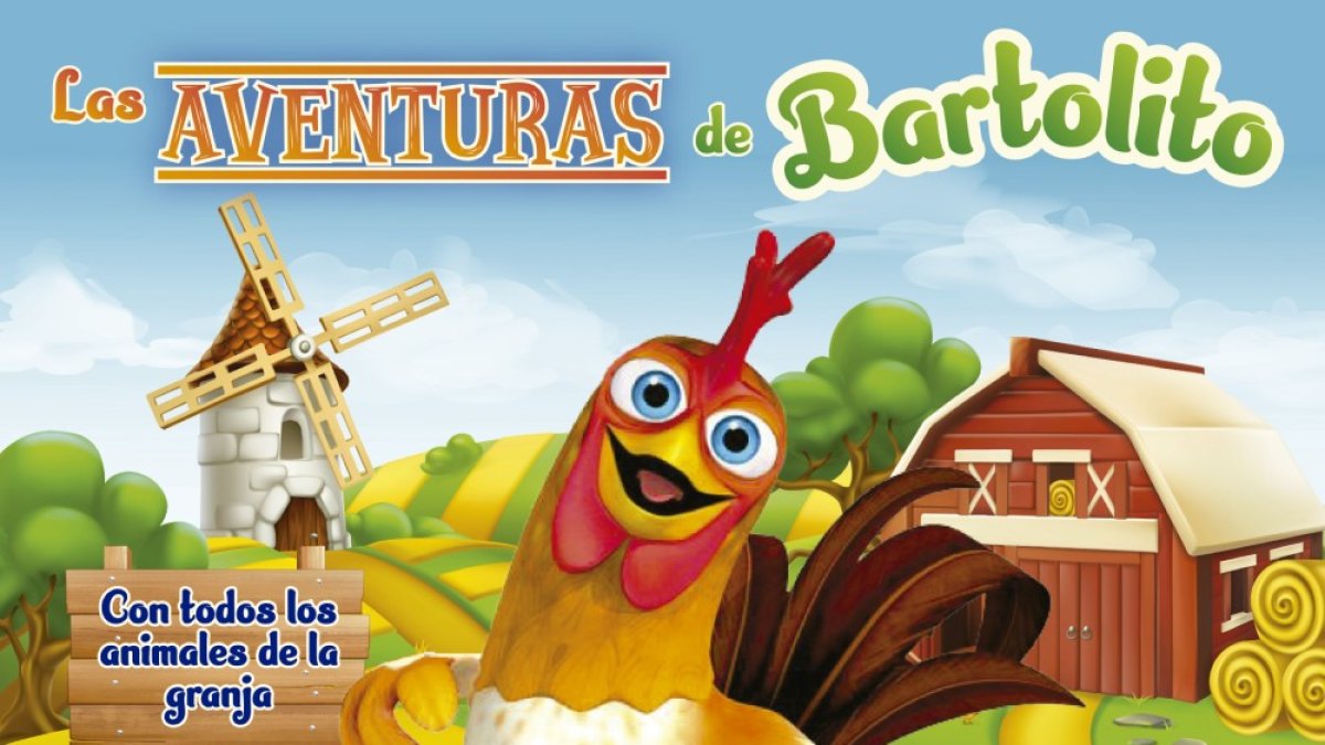 Cartel del espectáculo infantil Las Aventuras de Bartolito.
